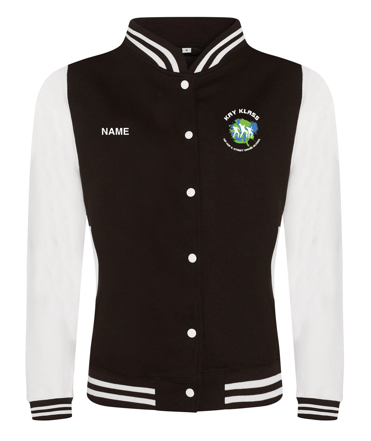 Kay Klass Varsity Jacket - Green/Blue