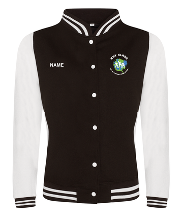 Kay Klass Varsity Jacket - Green/Blue