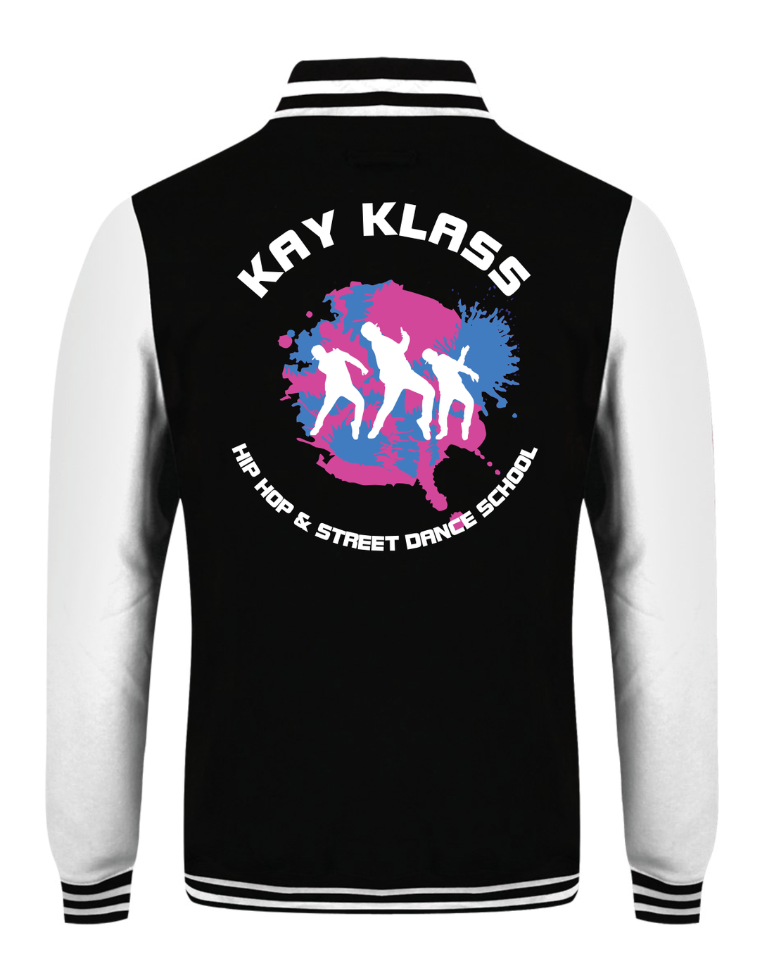 Kay Klass Varsity Jacket - Pink/Blue