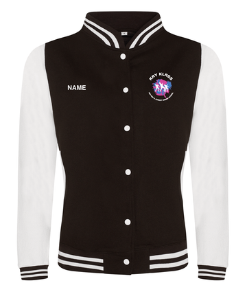 Kay Klass Varsity Jacket - Pink/Blue