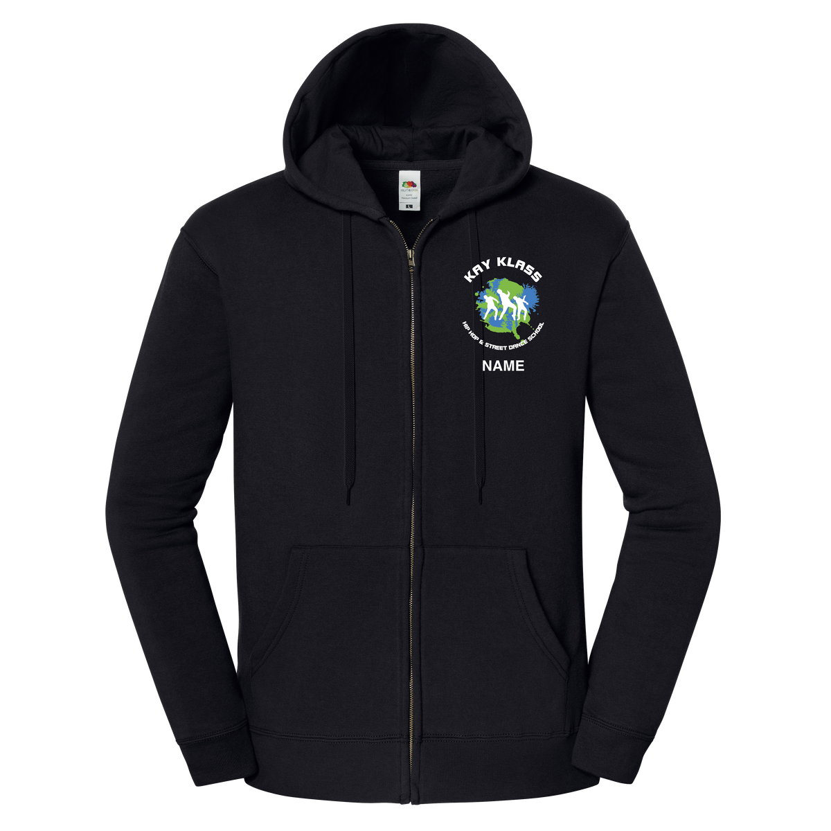 Kay Klass Zipper Green/Blue